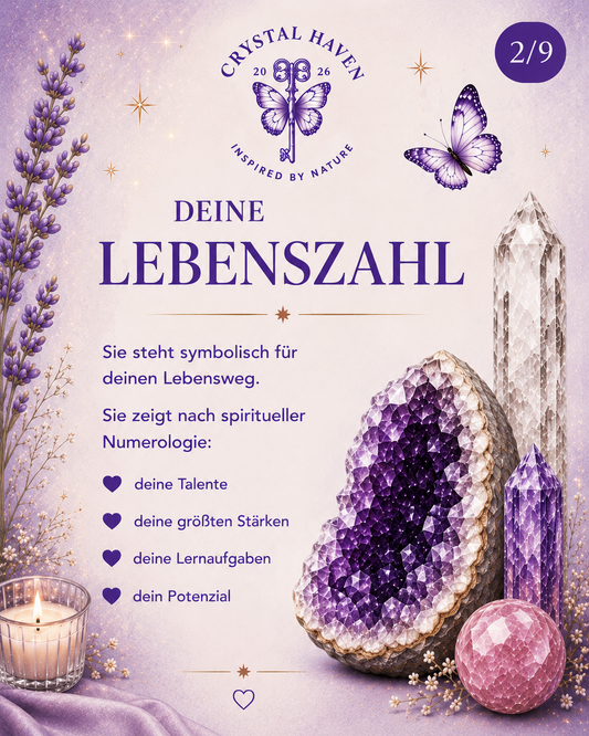 Numerologie-Auswertung – Individuell für dich erstellt